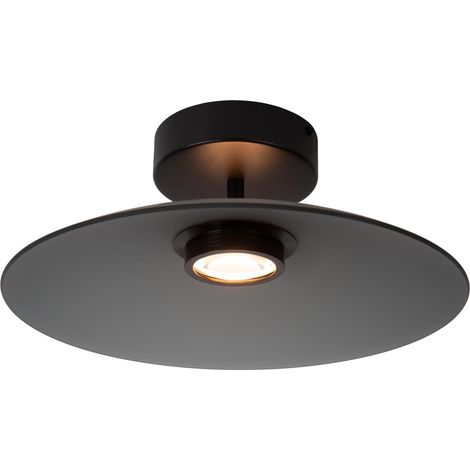 Lampe de plafond élégante Menga Ø verre fumé de 40 cm - 25117/10/65 (1/2)