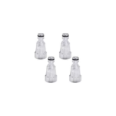 (F3/4) Kit de 4 filtres à eau pour nettoyeur haute pression, accessoires de jardin, filtre pour tuyau d'arrosage, compatible avec les nettoyeurs haute (1/4)