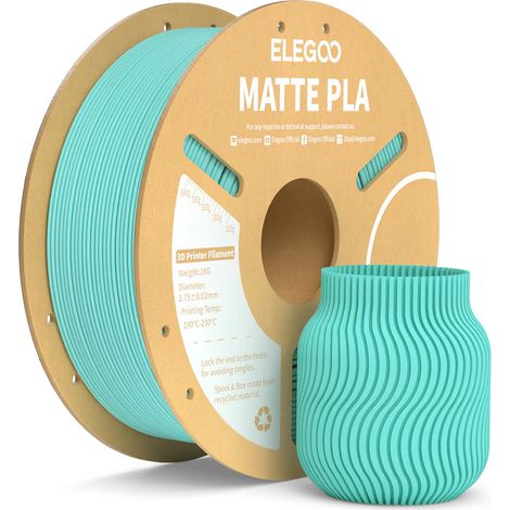 Filamento Elegoo PLA opaco verde acqua 1 kg (1/4)