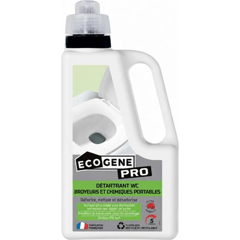 1L ECOGENE PRO disincrostante portatile per smerigliatrici WC e prodotti chimici