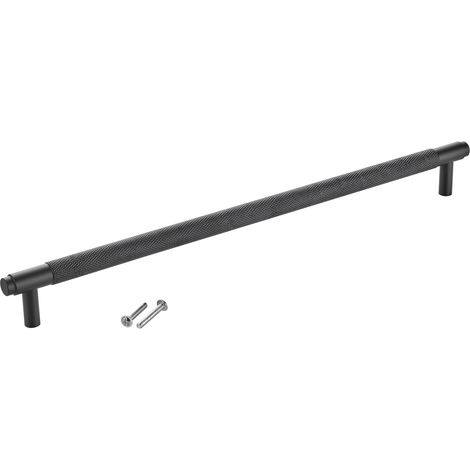 SOTECH Möbelgriff Bügelgriff Blackline VIII schwarz matt Schubladengriff Schrankgriff inkl. Schrauben - Bohrlochabstand (BA) 320 mm, 1 Stück (1/4)