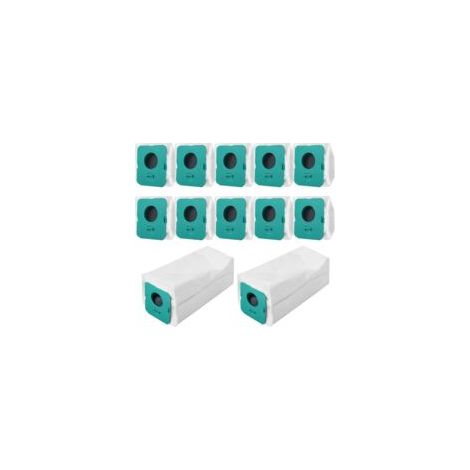 Lot de 12 sacs à poussière CSPARKV pour aspirateur sans fil Samsung Bespoke Jet VCA-ADB9, accessoires de rechange, sac non tissé durable et résistant à l'usure (1/2)