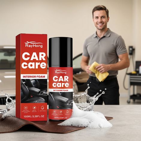 Interior Cleaning Foam: A New Choice for Interior Care - Cleaning and Maintenance in One -- 100ml (1/5)