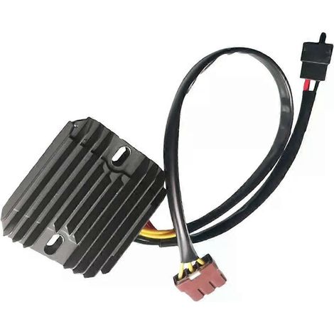 Régulateur-redresseur de tension (1 pièce) pour Aprilia Atlantic Sprint 400/500 (2005-2008), Piaggio X7/X8/X9, Vespa MP3 Beverly Carnaby (1/4)
