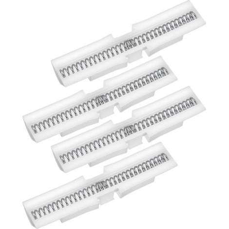 4 guides coulissants pour portes pliantes, pour blanc (1/5)