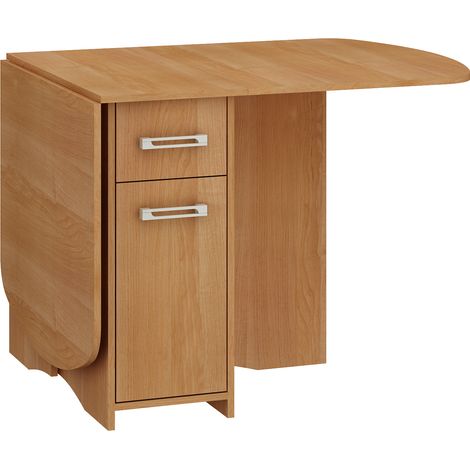 Table pliante HOMI MINI 10 aulne 40-160 cm