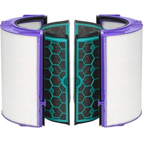 Compatible avec les filtres des purificateurs d'air Dyson, avec filtre à charbon actif intégré. (1/5)