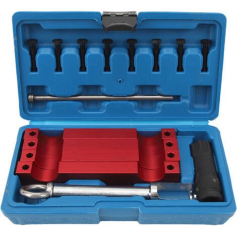 Outils arbre à cames Kit Outils Calage Moteur compatible avec Mercedes Benz M157/M276/M278 avec T100 et outil d'extraction d'injecteur (1/4)