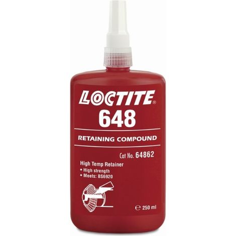 RETENEDOR ALTA TEMP.LOCTITE 64