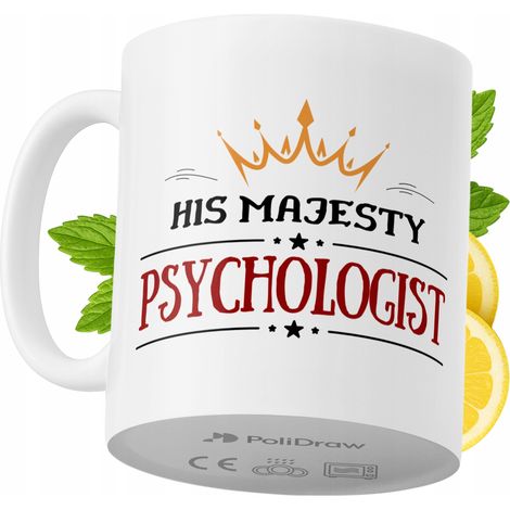 Lustige Tasse für Psychologen – Kaffee- oder Teetasse mit witzigem Textdesign – ideal für Geburtstage, Namenstage, Feiertage und besondere Anlässe. Hochwertige Tasse für Zuhause, Büro und Arbeit. Farb