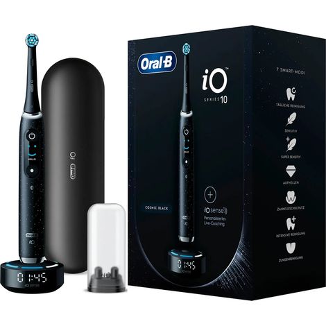 CEPILLO DENTAL ELECTRICO BRAUN ORAL-B IO SERIE 10 COLOR NEGRO