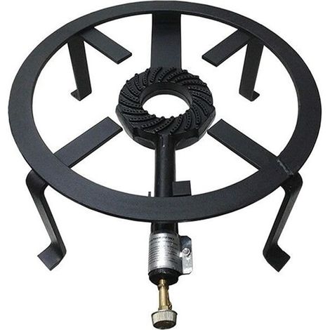 Fornello bruciatore a gas Palumbo Tondo 50 con rubinetto di regolazione 50cm (1/7)