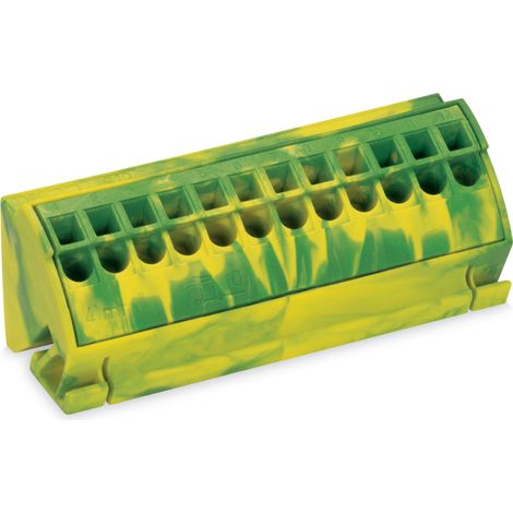 Bloc potentiel PE 4 mm² jaune-vert 812-100