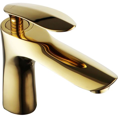 Mexen Lily robinet de lavabo, Or - 73600-50 (1/2)