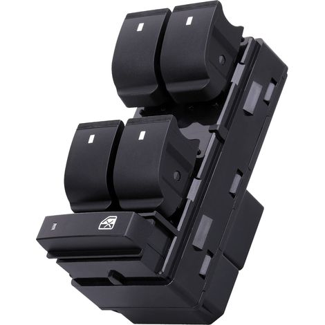El interruptor de ventana eléctrica del lado del conductor se adapta a los modelos Chevy Silverado, Chevrolet Traverse, HHR, GMC Sierra, Yukon y Buick Enclave 2007-2013, reemplaza los números de pieza