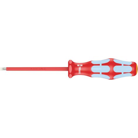 Wera 3160 i VDE Cacciavite a taglio Larghezza della lama: 3 mm Lunghezza della lama: 80 mm (1/5)