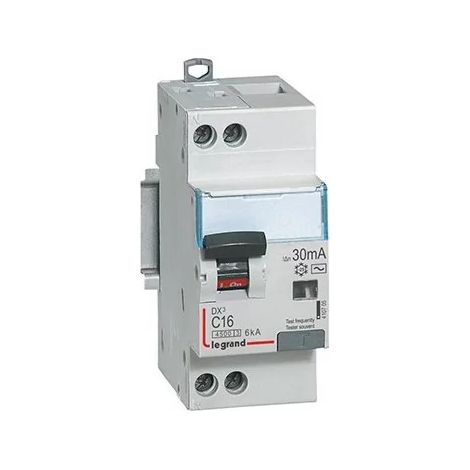 Legrand 410705 Interruttore differenziale DXᶾ 4500 - A vite - 16A - AC - 6kA - 30mA