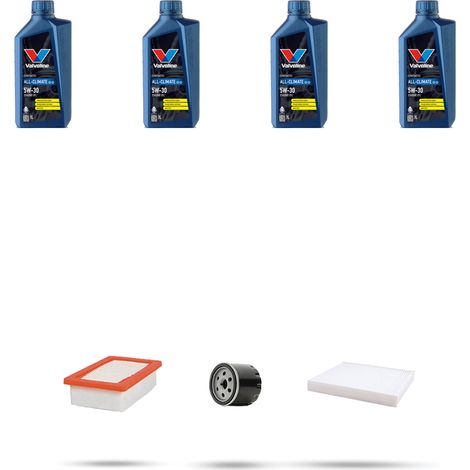Kit tagliando 3 FILTRI e 4L OLIO compatibile con Dacia Logan III 1.0 sce 49kw dal 2021 (1/5)