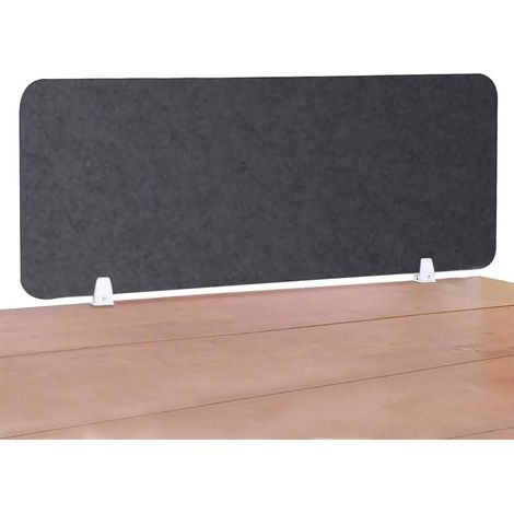 Pannello Fonoassorbente da Banco 100x45 cm Coppia di Morsetti Regolabili da Banco Finitura Antracite (1/5)