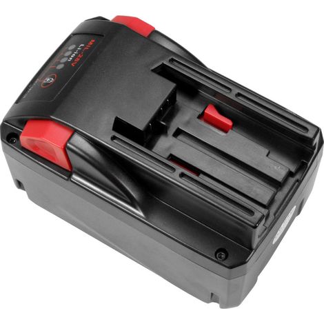 TradeShop Trade-Shop Li-Ion Akku 28V 4000mAh für AEG Milwaukee V28BS V28CS V28H V28HX V28IW V28MS V28PD V28SG V28SX V28VC Flex Würth 28V-Akku ersetzt 48-11-1830, 48-11-2850 (1/2)