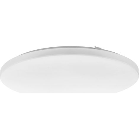 Plafoniera Moderna Frania-Z Acciaio Bianco Plastica Led 30W Ip20