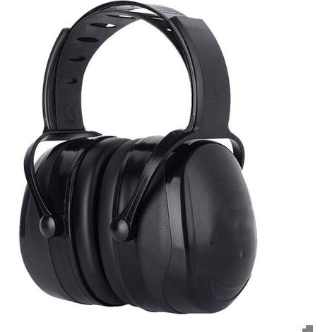 Casque Anti Bruit Adulte Réglable Confortable, avec Une Atténuation de SNR 38dB, pour Milieu Bruyant ou Stressant-Noir (1/4)