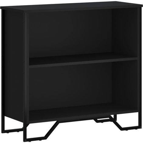 Maison Exclusive - Bücherregal Schwarz 80x31x74,5 cm Holzwerkstof