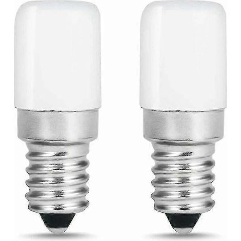 Ampoules 24 V E14 6500 K blanc froid (lot de 2) pour réfrigérateur, congélateur, salon, chambre, salle de bain, etc. (1/4)