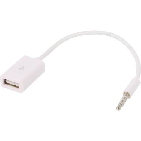 Adaptateur Jack 3.5mm 4pin male vers USB A femelle 15cm