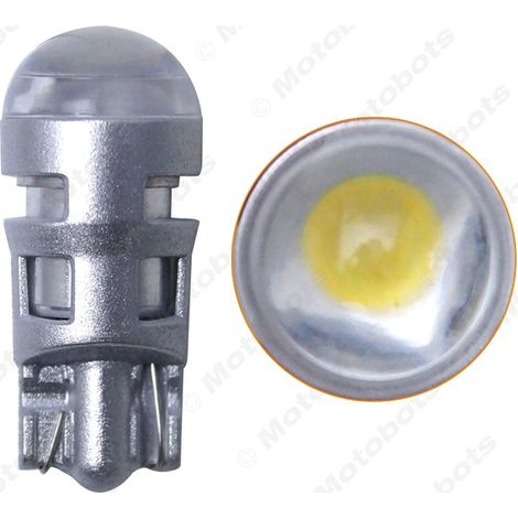 Bandeau lumineux LED T10 3030 1LED pour voiture, éclairage de plaque d'immatriculation, éclairage LED blanc pour voiture (1/4)