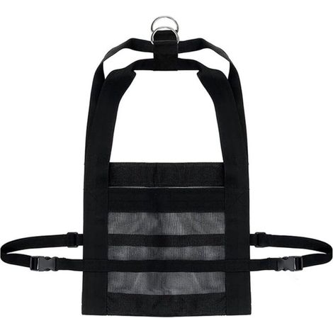 1 Sac de pesée, Nylon, Métal, 58x35,5 cm, Sangles réglables, Boucle en D, Pour bétail veau cochon (1/5)