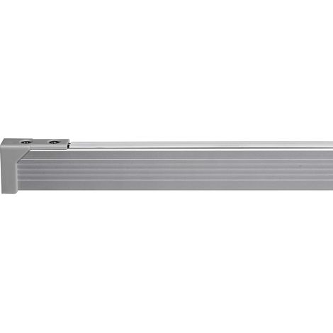 Croydex Bendy Shower Curtain Rail 2m - Silver