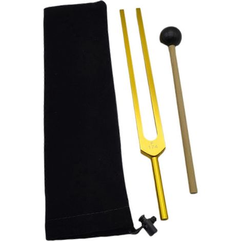 Stimmgabelset aus Aluminiumlegierung, Klangtherapieinstrument F174HZ-- (1/5)