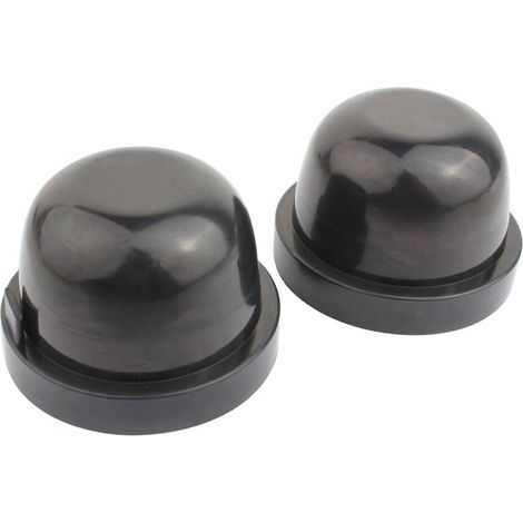 Lntyq Couvercle anti-poussière en caoutchouc Pour les ampoules LED Moto de voiture Imperméable Antipoussière 75mm 7.5cm