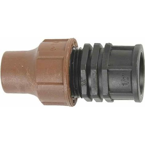 Raccord Arrosage 16mm avec Filetage 3/4" - Connecteur de Tuyau Durable