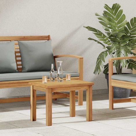 Couchtisch Braun 50 x 35 x 36 cm Massivholz Teak