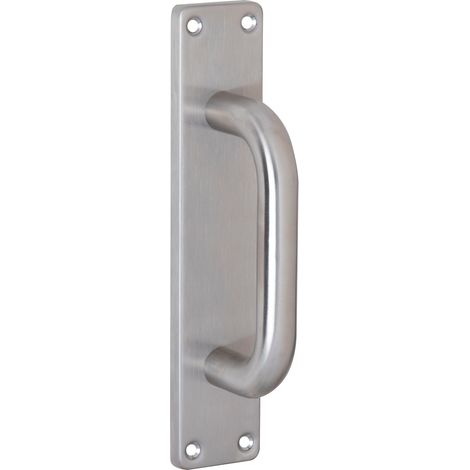 Manillón puerta placa rectangular acero inoxidable modelo 604 (1/2)