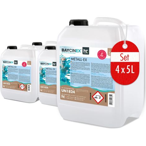 4x 5 L BAYCINEX® Metall-Ex im praktischen Kanister