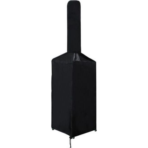 Couvercle de four à pizza noir extérieur étanche à l'eau anti-poussière Protection de four à pizza résistant aux intempéries anti-poussière four à pizza barbecue housse de pluie(6545107165cm) (1/5)