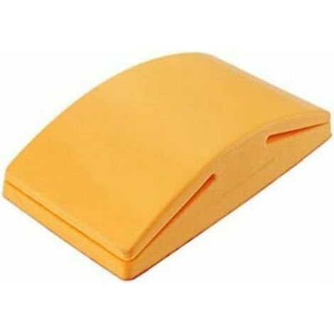5"-Schleifklotz aus Gummi mit Schleifpapierhalter