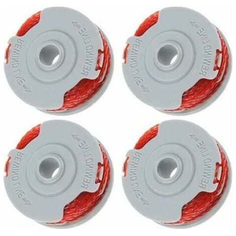 BUNTHAUS Lot de 4 Bobine Fil Coupe Bordure pour Flymo FLY021 Bobine de Fil Debroussailleuse Bobine de Rechange pour flymo Coupe Bordure 36ft/1,5 mm (1/4)