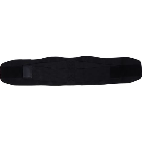 Ceinture lombaire de sport musculation, soutien lombaire rembourré pour squat complet, haltérophilie, barre, haltères, entraînement fitness, noir, taille ajustable. (1/5)