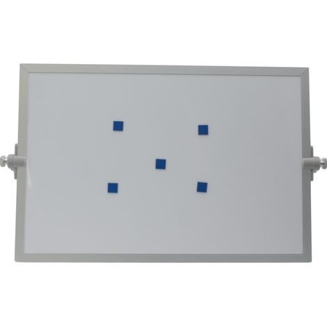 Symbole magnétique Carré 1x1 cm bleu (1/2)