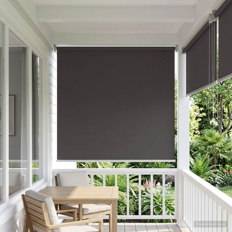 vidaXL Tenda da sole a rullo con protezione UV Antracite