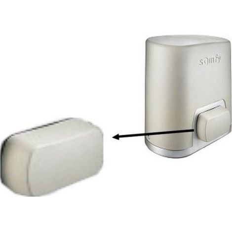 Poignée de déverrouillage de remplacement moteur coulissant – Compatible ELIXO OPTIMO – Pour motorisation de portail Somfy (1/2)