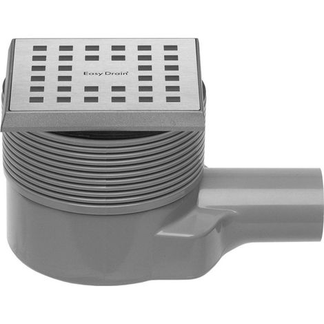 Easy Drain Aqua quattro drain de sol ABS 10x10cm horizontal (1/4)