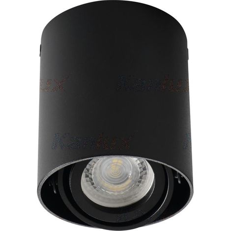 Faretto su soffitto Kanlux TOLEO 26110 nero GU10 25W (1/3)