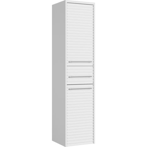 Mobile bagno Etna 30 x 35 x 130 cm - bianco - mobile colonna pensile