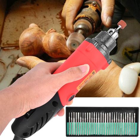 Perceuse Graveur 240W Mini avec 6 Accessoires pour Bijoux, Bois et Métal - 220V EU Plug (1/5)
