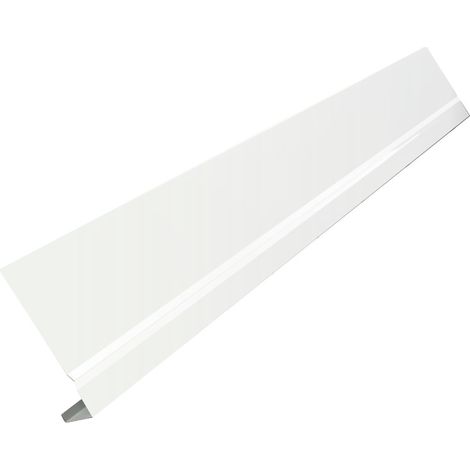 Habillage de bandeau en alu 2m avec pointe de diamant - B3 - Hauteur 220 mm - ALUHOME